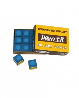 Craies de Billard Bleues PIONEER - 12 craies