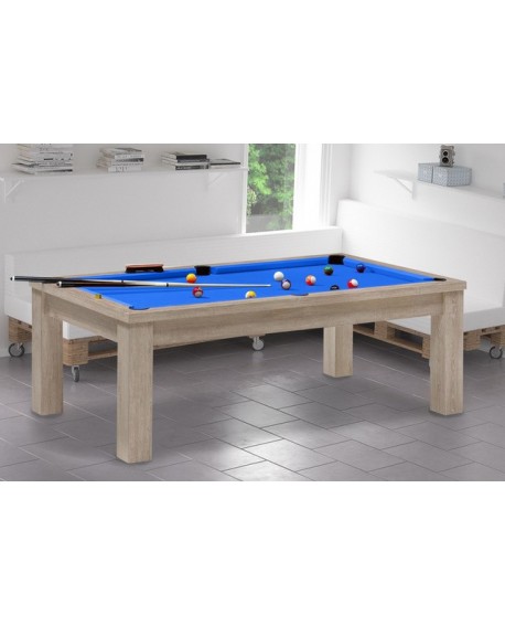 Billard Convertible Supreme York Noir 6 Ft – Table Pool petite taille