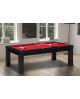 Table billard convertible Brasilia Noir