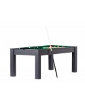 Table billard convertible 6ft Dubaï noir vert