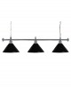 Luminaire 3 Globes louxor noir