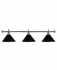 Luminaire 3 Globes louxor noir