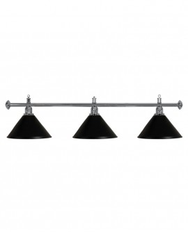 Luminaire 3 Globes louxor noir