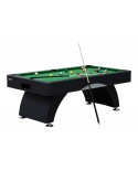 Table billard 7ft Dallas noir tapis vert