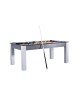 Table billard convertible 6ft Delhi carbone gris