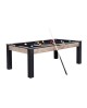 Table billard convertible 7ft Louxor industriel