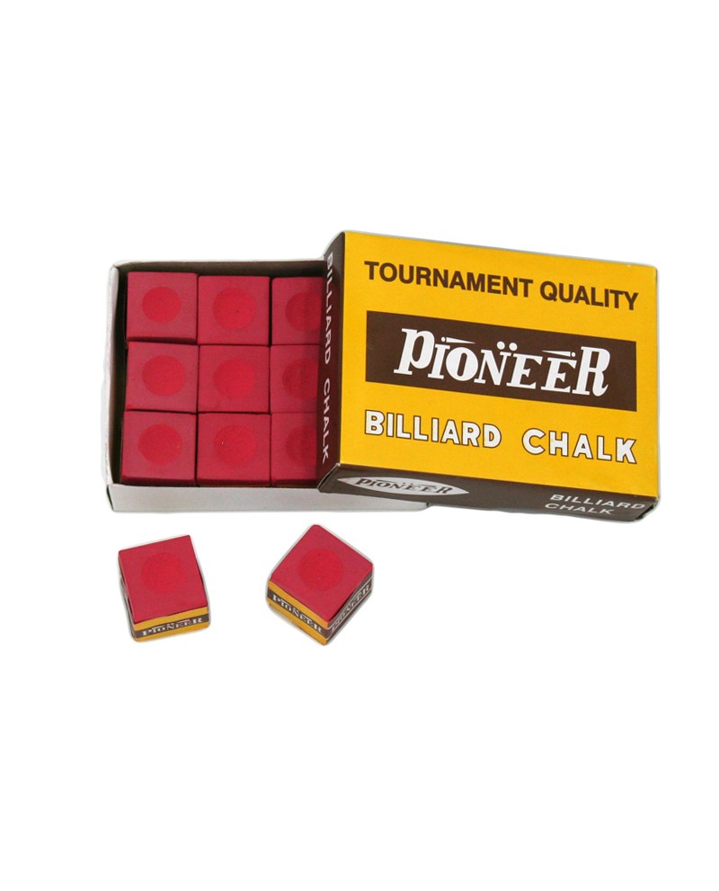 Boîte De 12 Craies Bleues Pioneer Pour Billard Américain (pool) - Nécessaire Pour Le Jeu