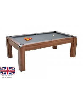 Table billard convertible London V2 Chêne foncé