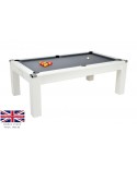 Table billard convertible Burton V2 Blanc