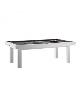 Table billard convertible René Pierre Lafite Blanc