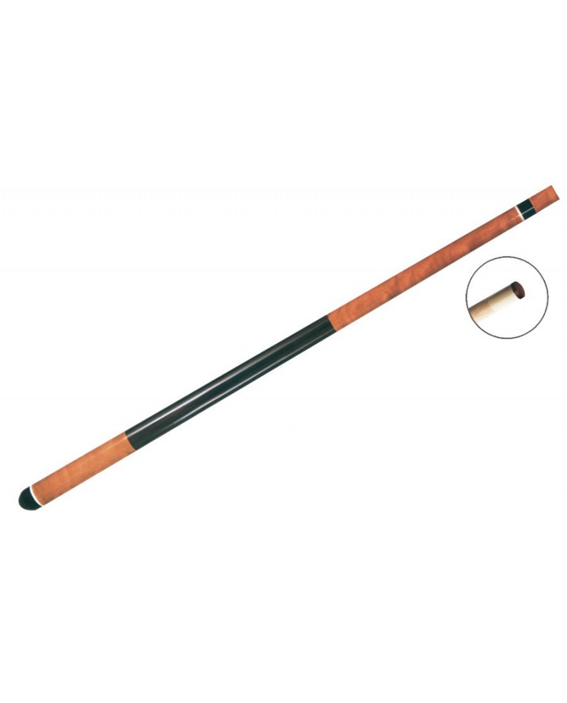 Queue De Billard En Bois D'érable - Longueur 145 Cm, Accessoire Pour Billard, Couleur Noire