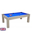 Table billard convertible Glasgow V2 chêne gris