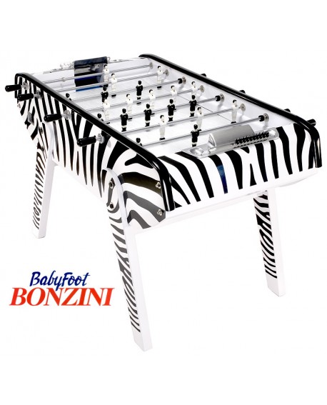 Baby-foot Bonzini B90 Zèbre Pas Cher ! Baby Foot Bonzini