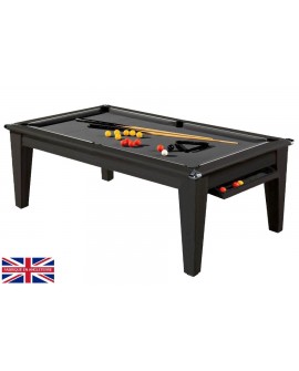 Table billard convertible York Noir