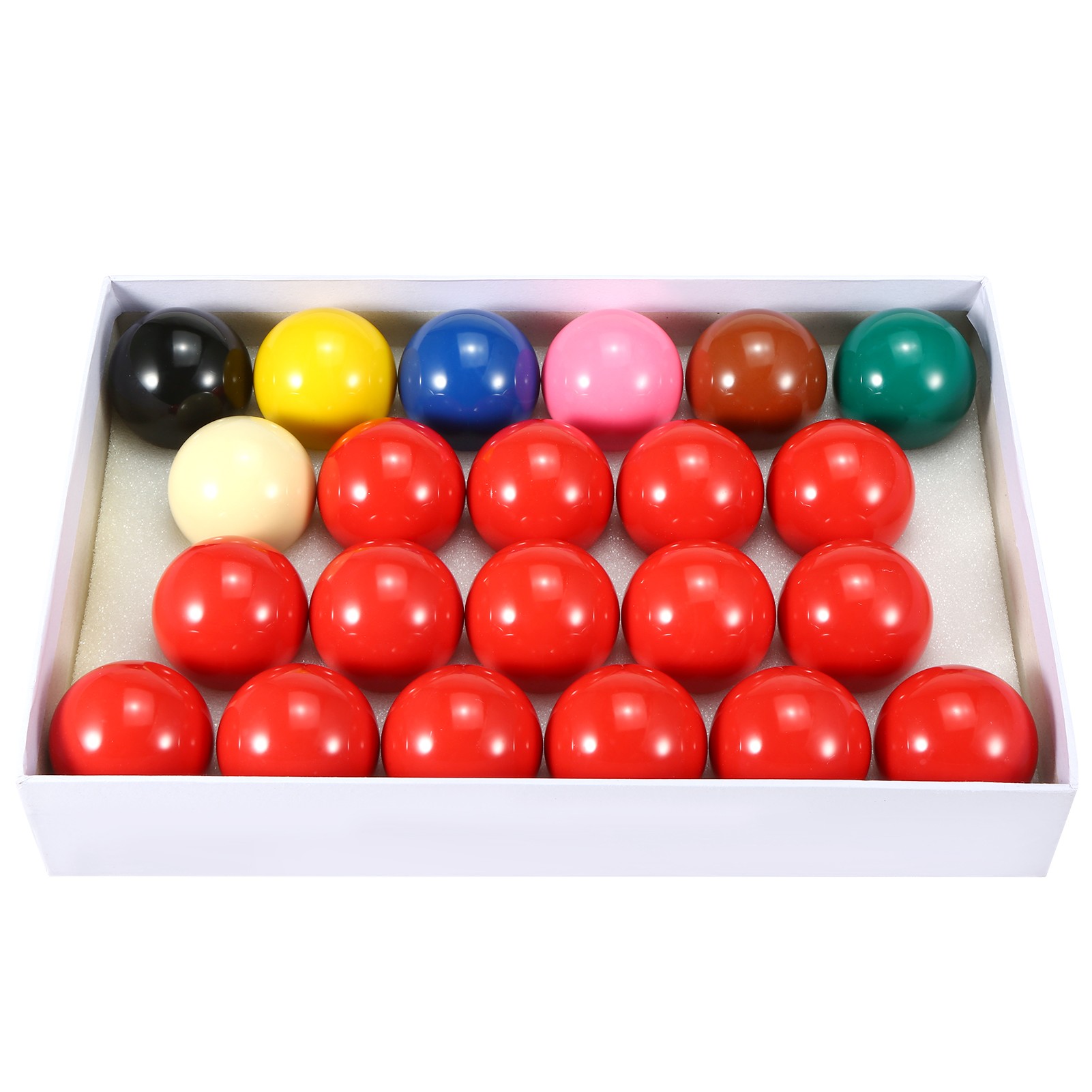 Boule De Billard D'Entraînement Amrxuts - Boule Résine 5,72 Cm Avec Point Rouge Pour Améliorer Sa Technique