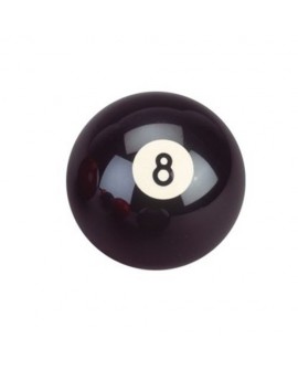 Bille noire n°8 pour billard Anglais ou Américain