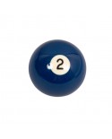 Bille bleue n°2 pour billard Américain