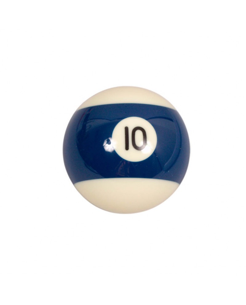 Bille bleue n°10 pour billard Américain Pas Cher ! Accessoires Billard -  Boule billard, bille billard