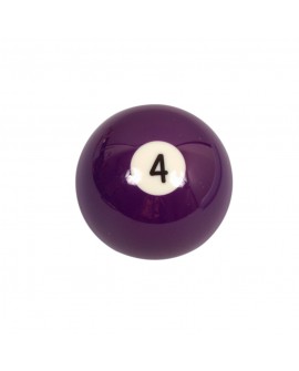 Bille violette n°4 pour billard Américain