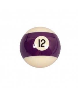 Bille violette n°12 pour billard Américain