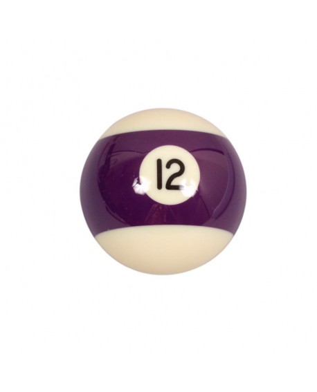 Bille violette n°12 pour billard Américain