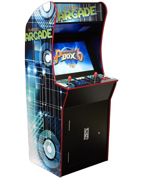 Borne Arcade Premium (1251 jeux) René Pierre Pas Cher ! Mobilier et Jeux  d'intérieur - Borne d'arcade