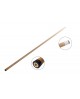 Queue de billard Américain avec grip - 145 cm 530 g Érable massif