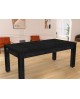 Table billard convertible 7ft Louxor noir vert