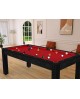 Table billard convertible 7ft Louxor noir vert