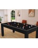 Billard Louxor Noir tapis noir