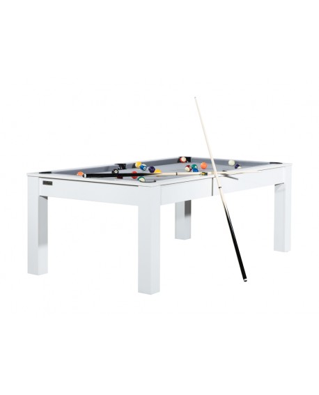 Billard Louxor Blanc laqué