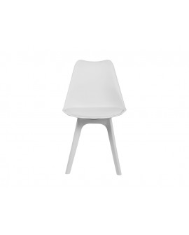 Chaises Karl Blanc style scandinave - Lot de 4