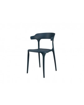 Chaise Gabriel Bleu ergonomique - Lot de 4