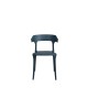 Chaise Gabriel Bleu ergonomique - Lot de 4