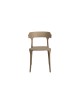 Chaise Gabriel Beige ergonomique - Lot de 4