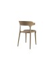 Chaise Gabriel Beige ergonomique - Lot de 4