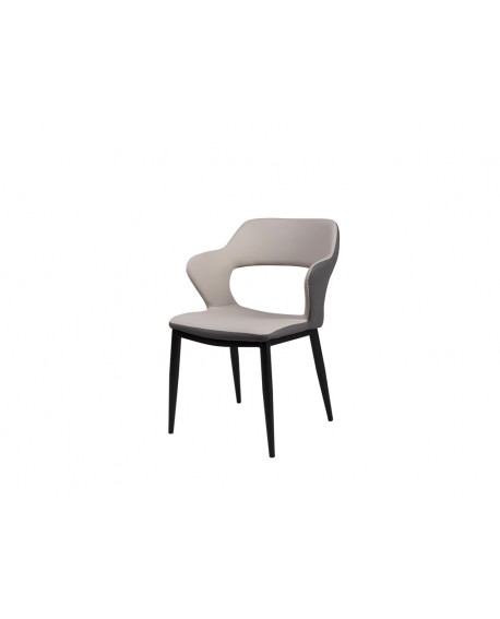 Chaise Jack Écrue ergonomique - Lot de 4