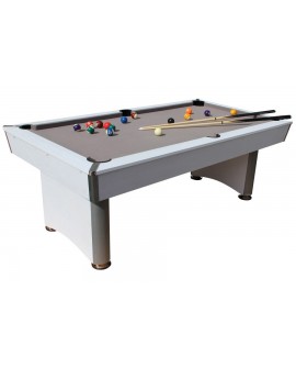Table billard Américain 7ft Crosby blanc