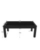 Billard Louxor Noir tapis noir