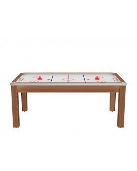 Air Hockey Toronto convertible en table à manger hêtre