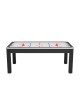 Air Hockey noir