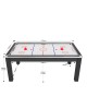 Air Hockey 7ft convertible en table à manger noir