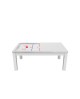 Table de air hockey blanc