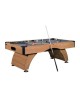 Table billard 7ft Dallas hêtre tapis gris