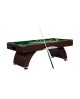 Table billard 7ft Dallas wengé tapis vert