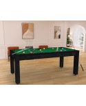 Table billard convertible 7ft Louxor noir boisé