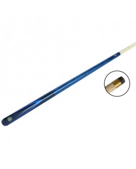 Queue de Billard Pool ou Snooker Bleu - 145cm 550g Frêne massif