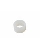 Bague nylon en bout de barre Stella blanche - Le lot de 6