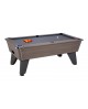 Table billard de café Omega chêne gris tapis gris