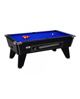 Table billard de café Omega Noir 7ft à monnayeur